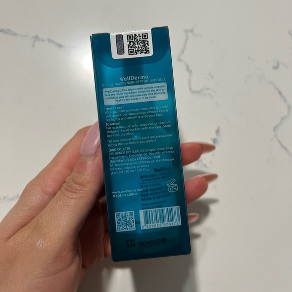 WellDerma Niacin NMN Peptide Ampoule - Picture 2 of 2